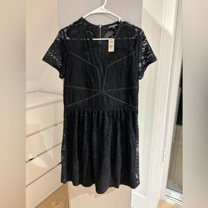 Brand new with tags lace dress size L (fit small like a M).